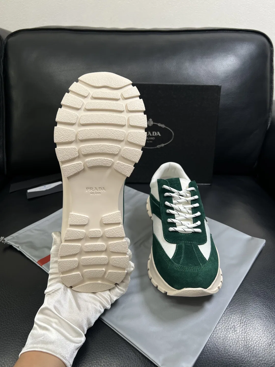 PRA 27FW AXONQXZ 087 스니커즈 34