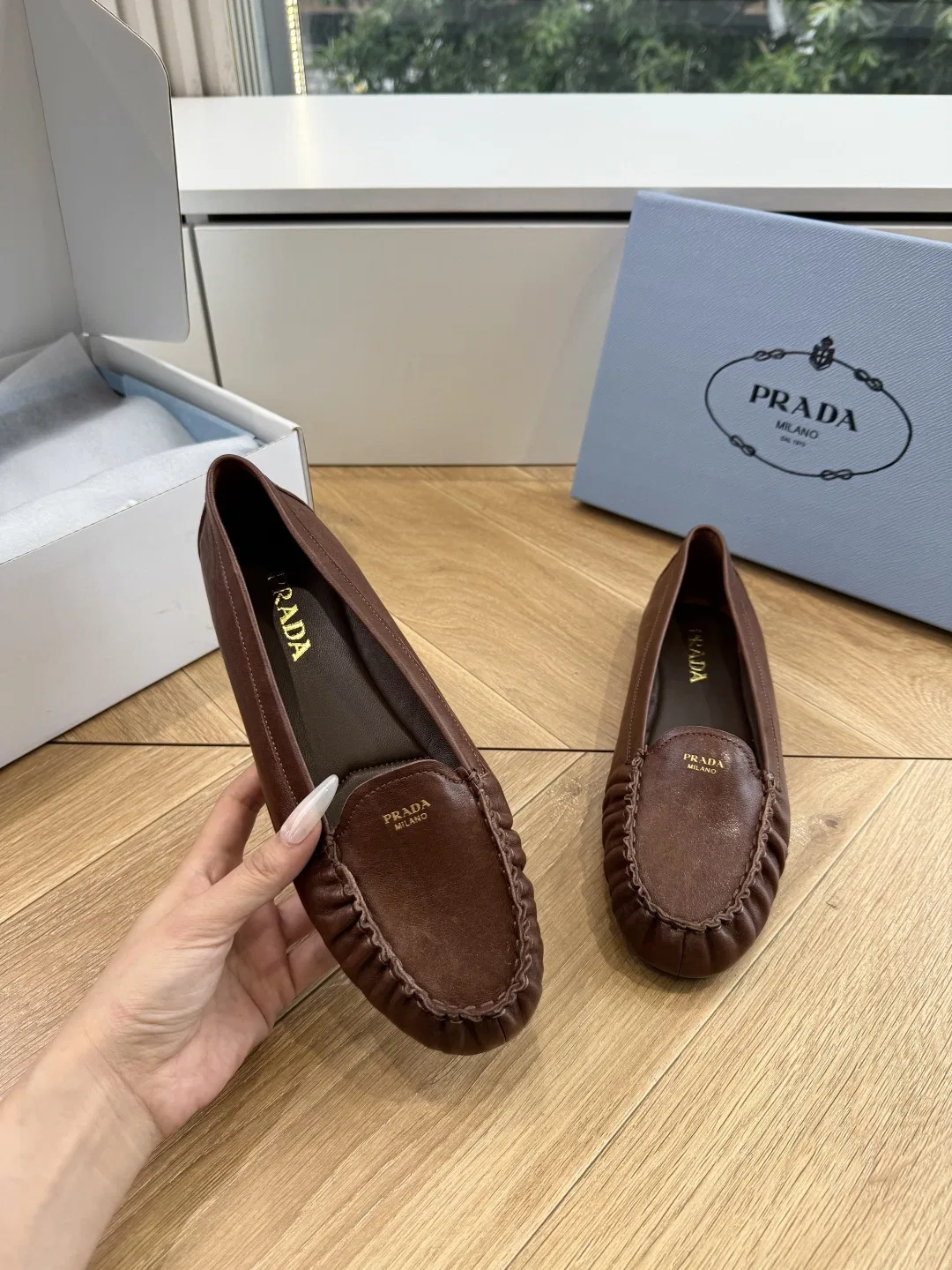 PRA 27FW EJEUHTT 040 플랫슈즈 10