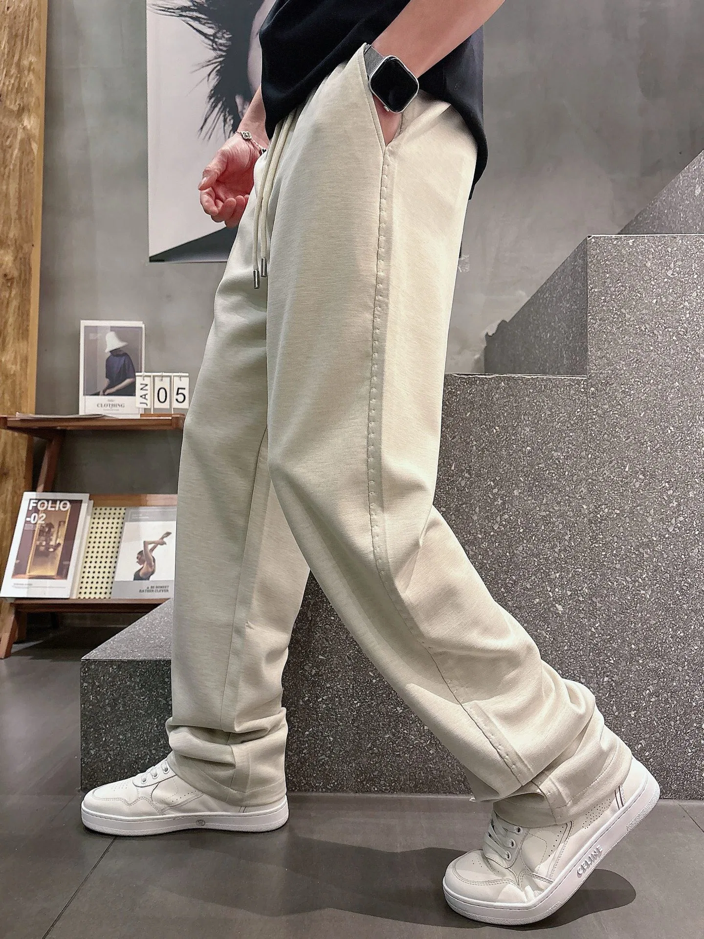 PRA 27FW GBXDNDJ 008 스웻팬츠 9