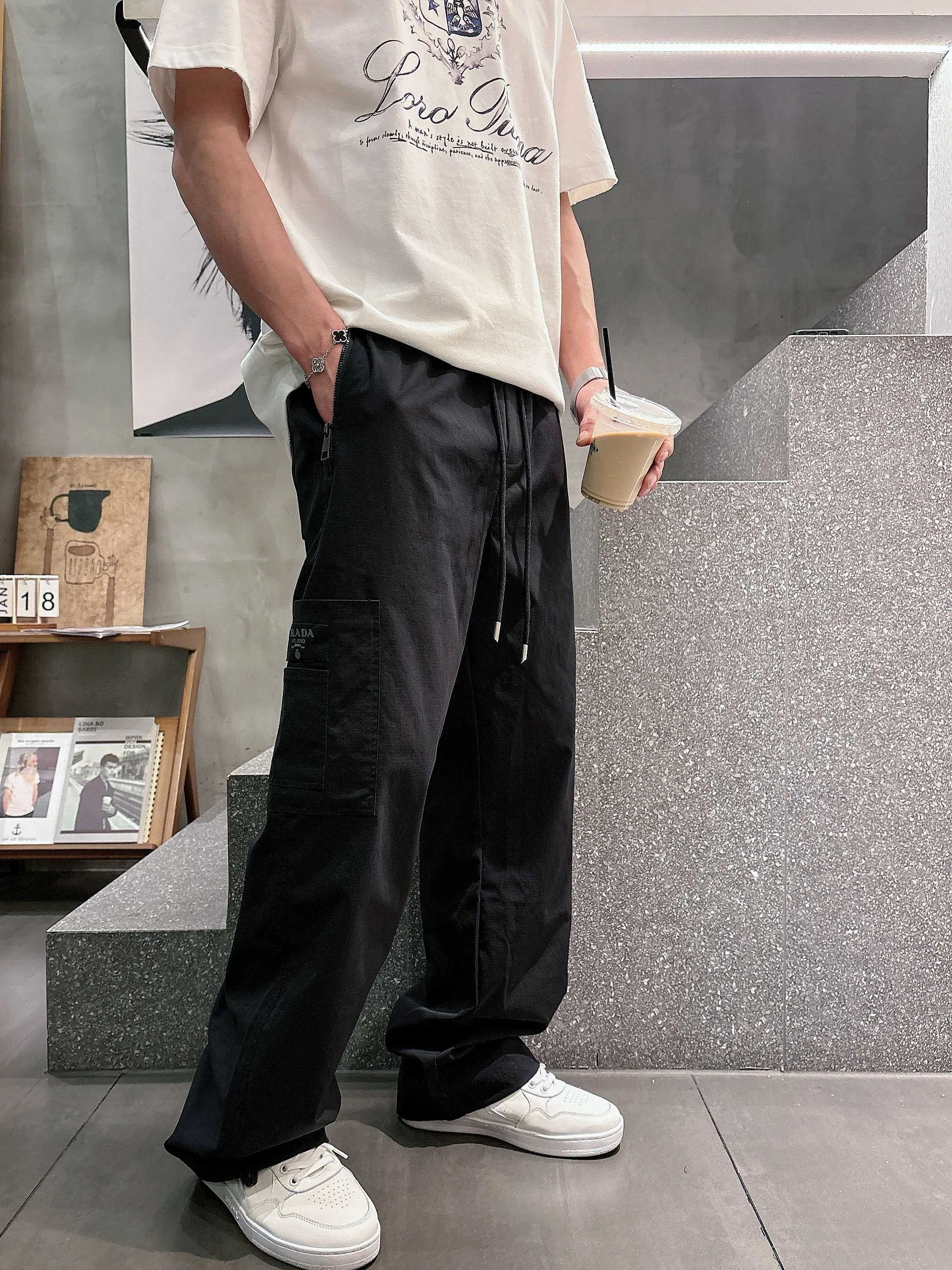 PRA 27FW OQFVSNB 029 스웻팬츠 9