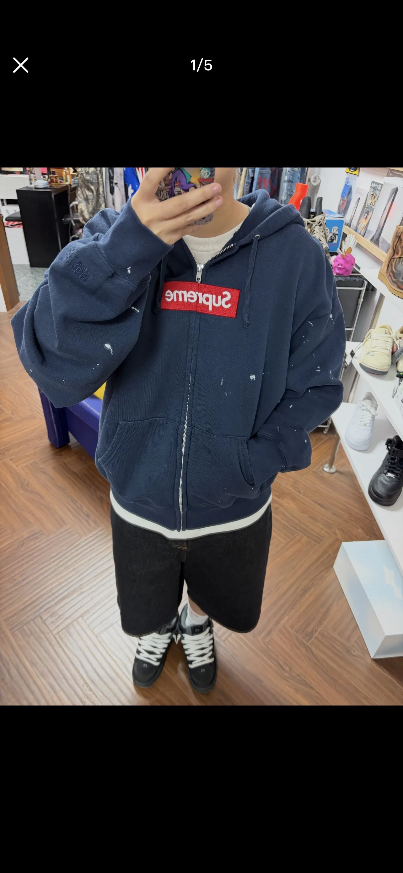 SUPRE 27FW NYZEWSF 037 집업후드 19