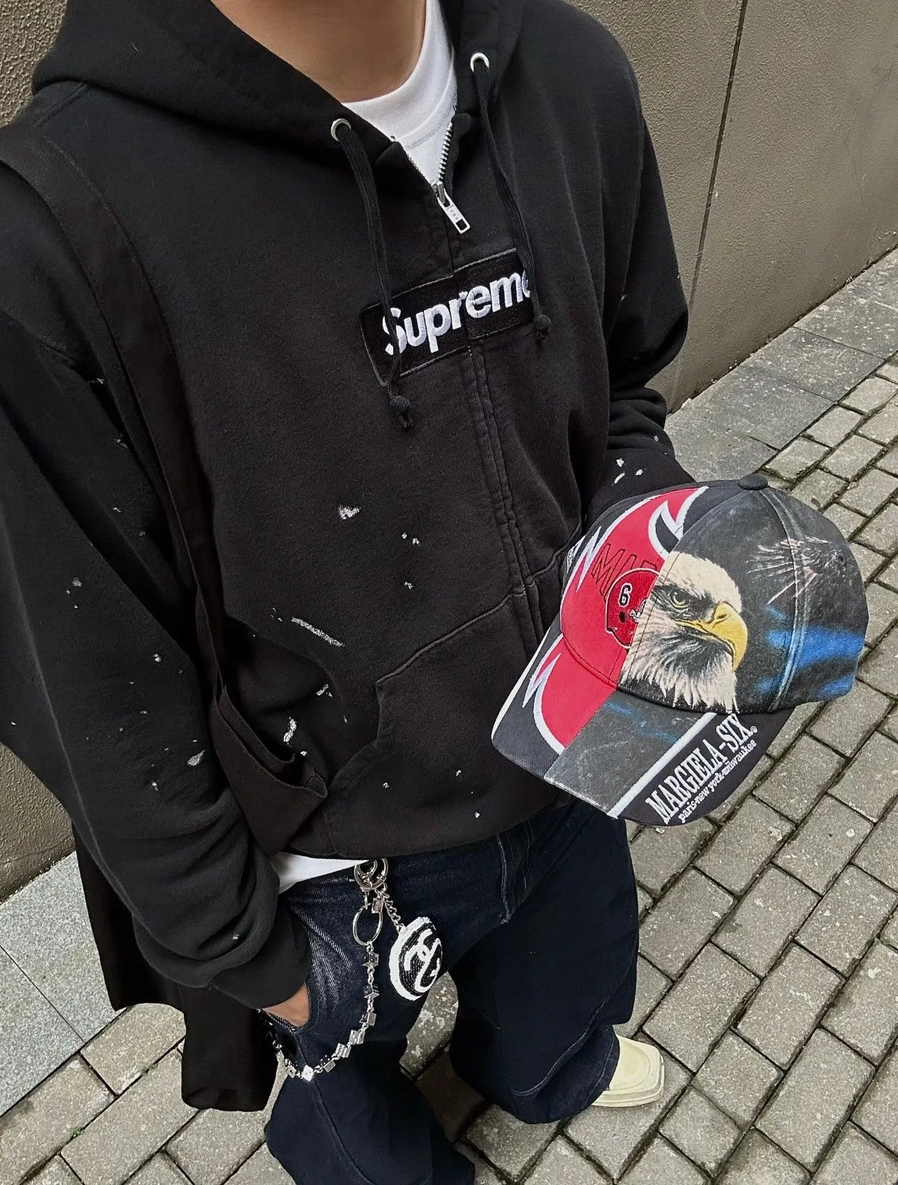 SUPRE 27FW NYZEWSF 037 집업후드 23