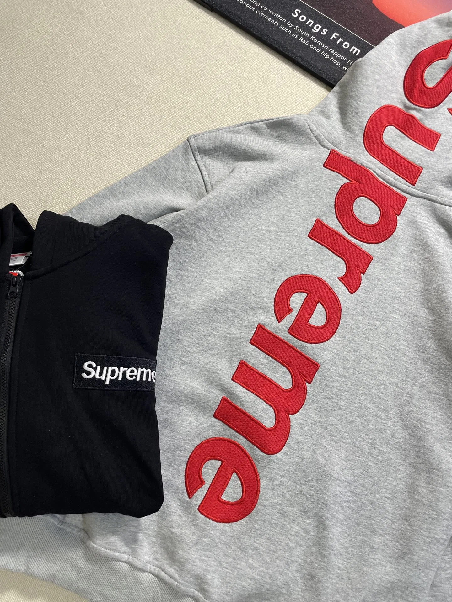 SUPRE 27FW NYZEWSF 039 집업후드 17