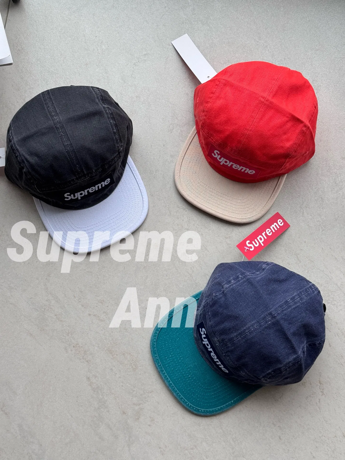 SUPRE 27FW NYZEWSF 046 캠프캡 9