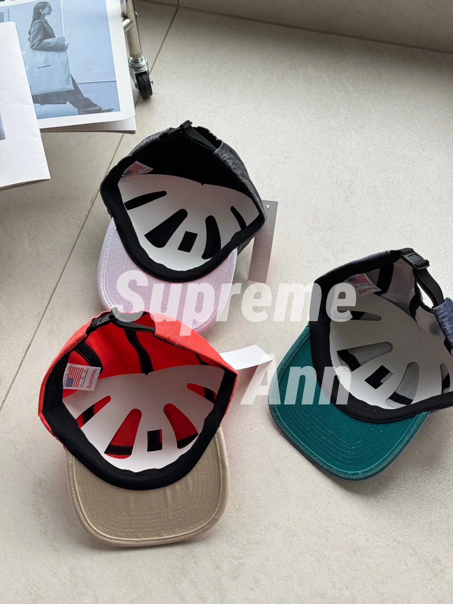 SUPRE 27FW NYZEWSF 046 캠프캡 12
