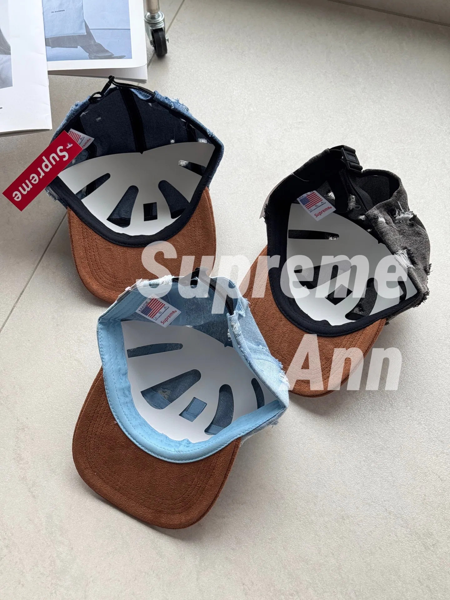 SUPRE 27FW NYZEWSF 048 캠프캡 12
