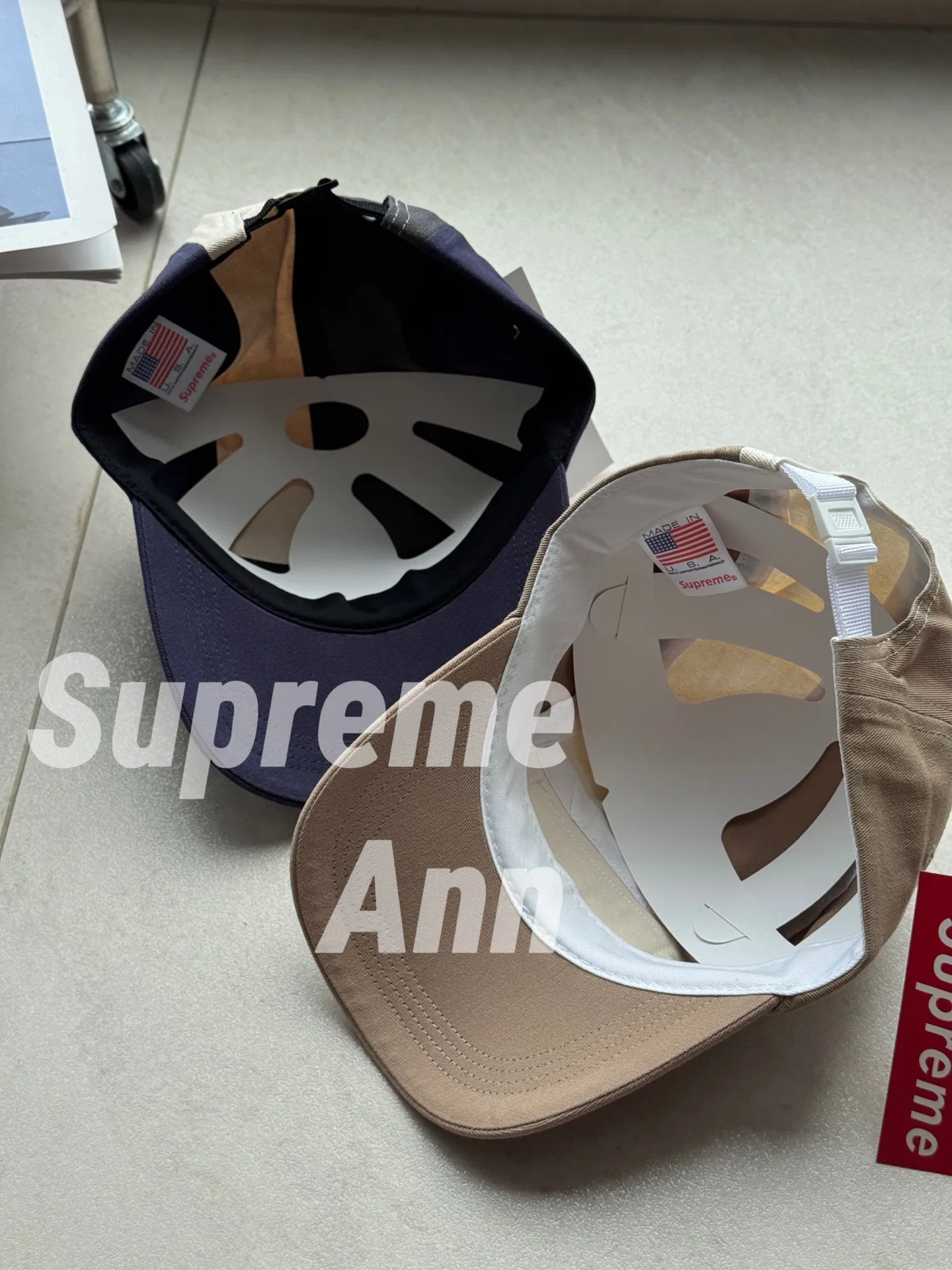 SUPRE 27FW NYZEWSF 049 캠프캡 12