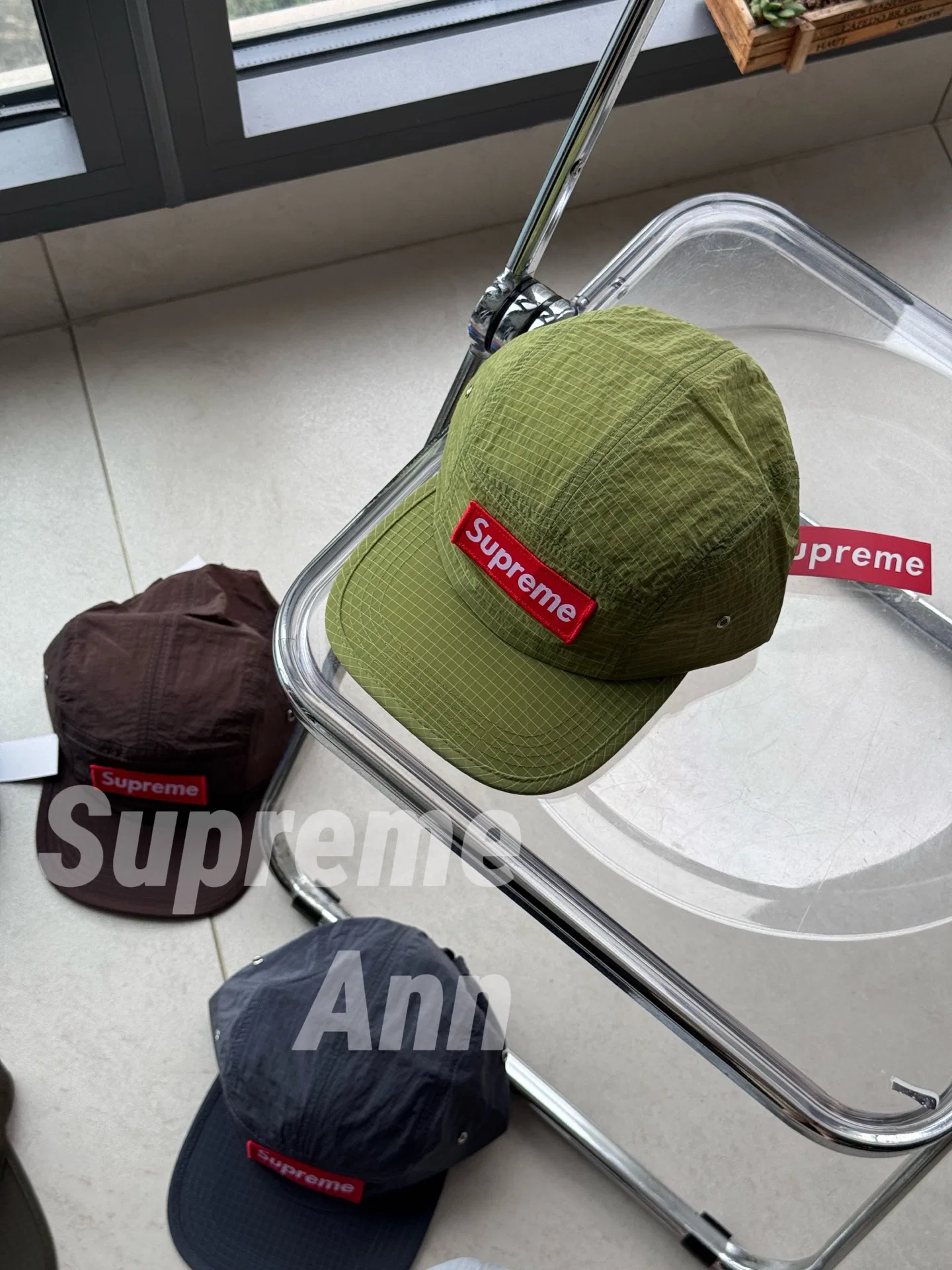 SUPRE 27FW NYZEWSF 050 캠프캡 9