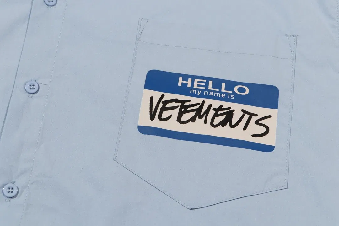 VETEMENTS 27FW ZDJWGZS 127 셔츠 8