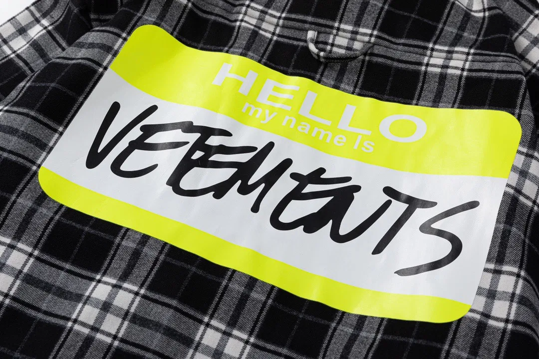 VETEMENTS 27FW ZDJWGZS 128 체크셔츠 9