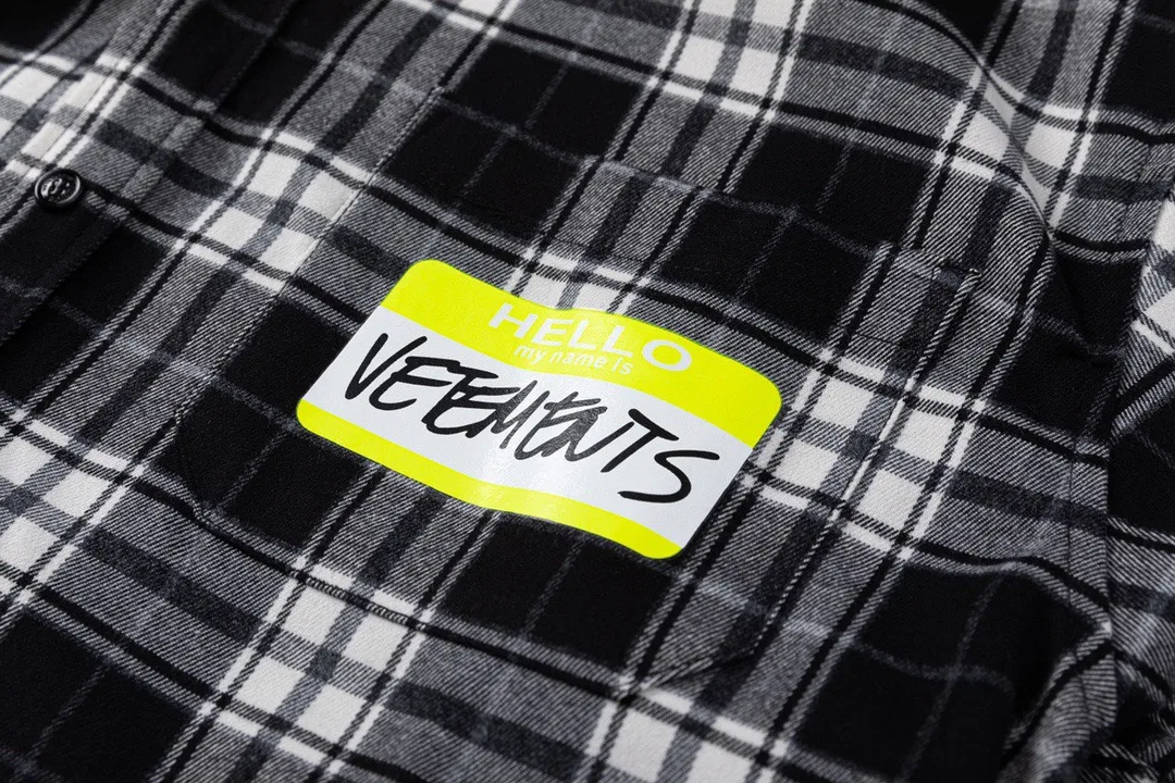 VETEMENTS 27FW ZDJWGZS 128 체크셔츠 11