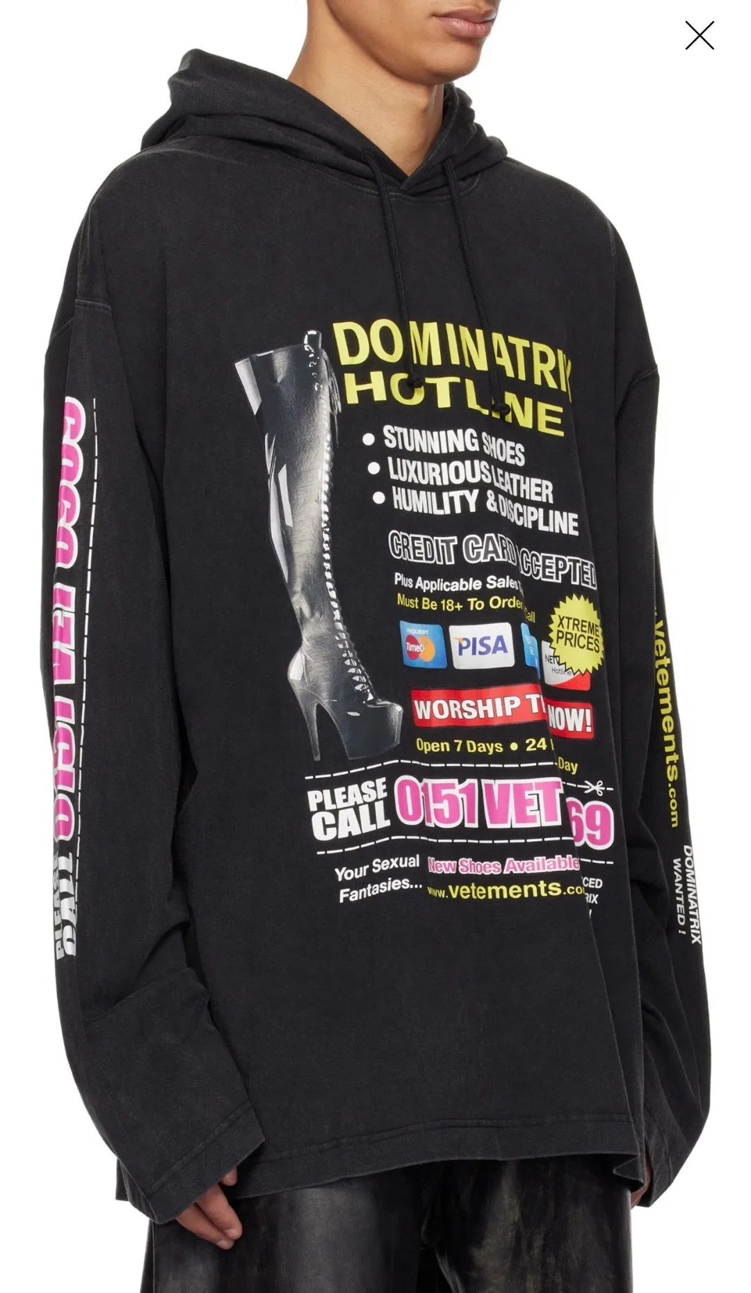 VETEMENTS 27FW ZDJWGZS 154 후드 9