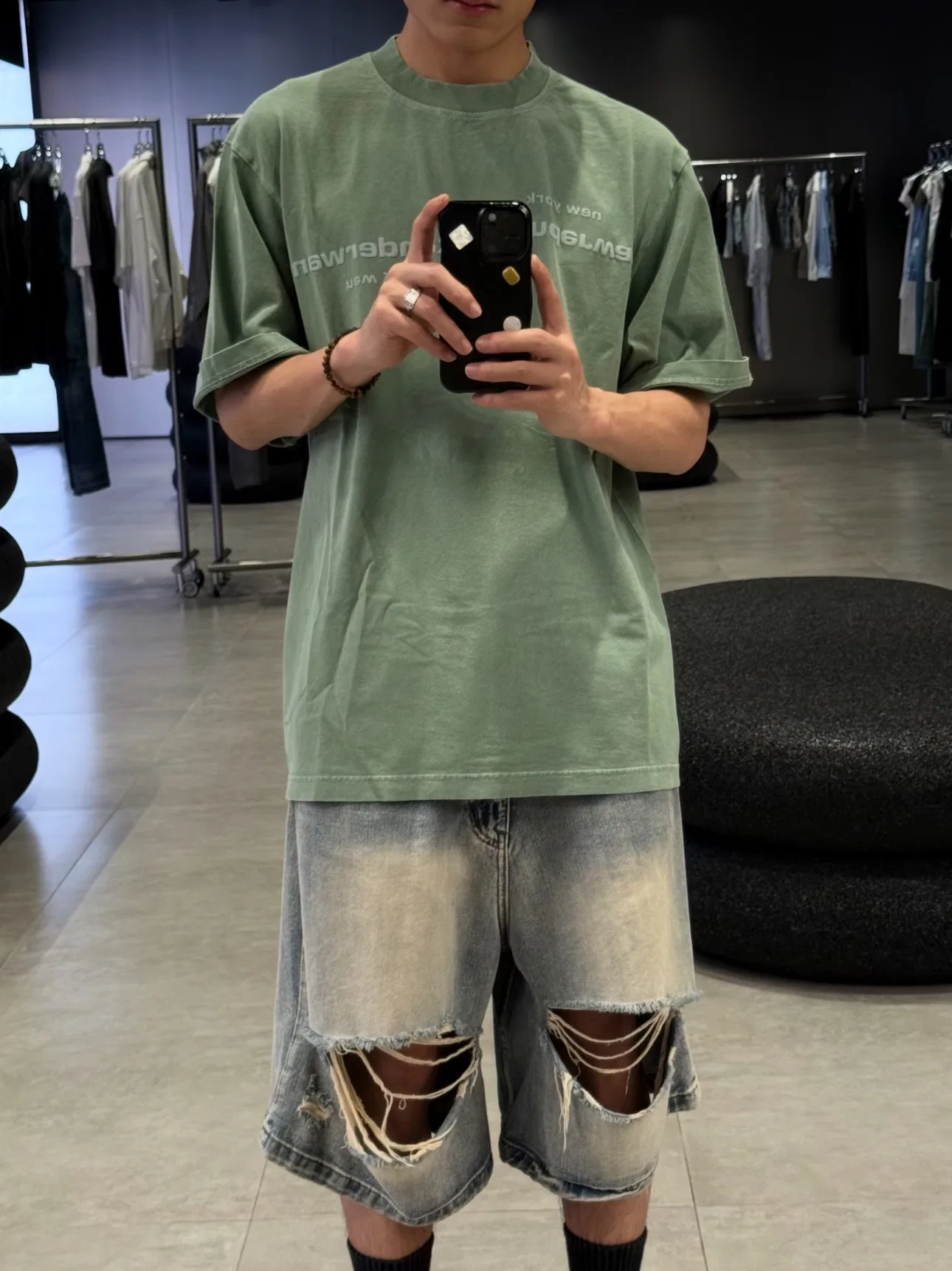 WANG 27FW GBQBWQF 003 반팔티셔츠 30