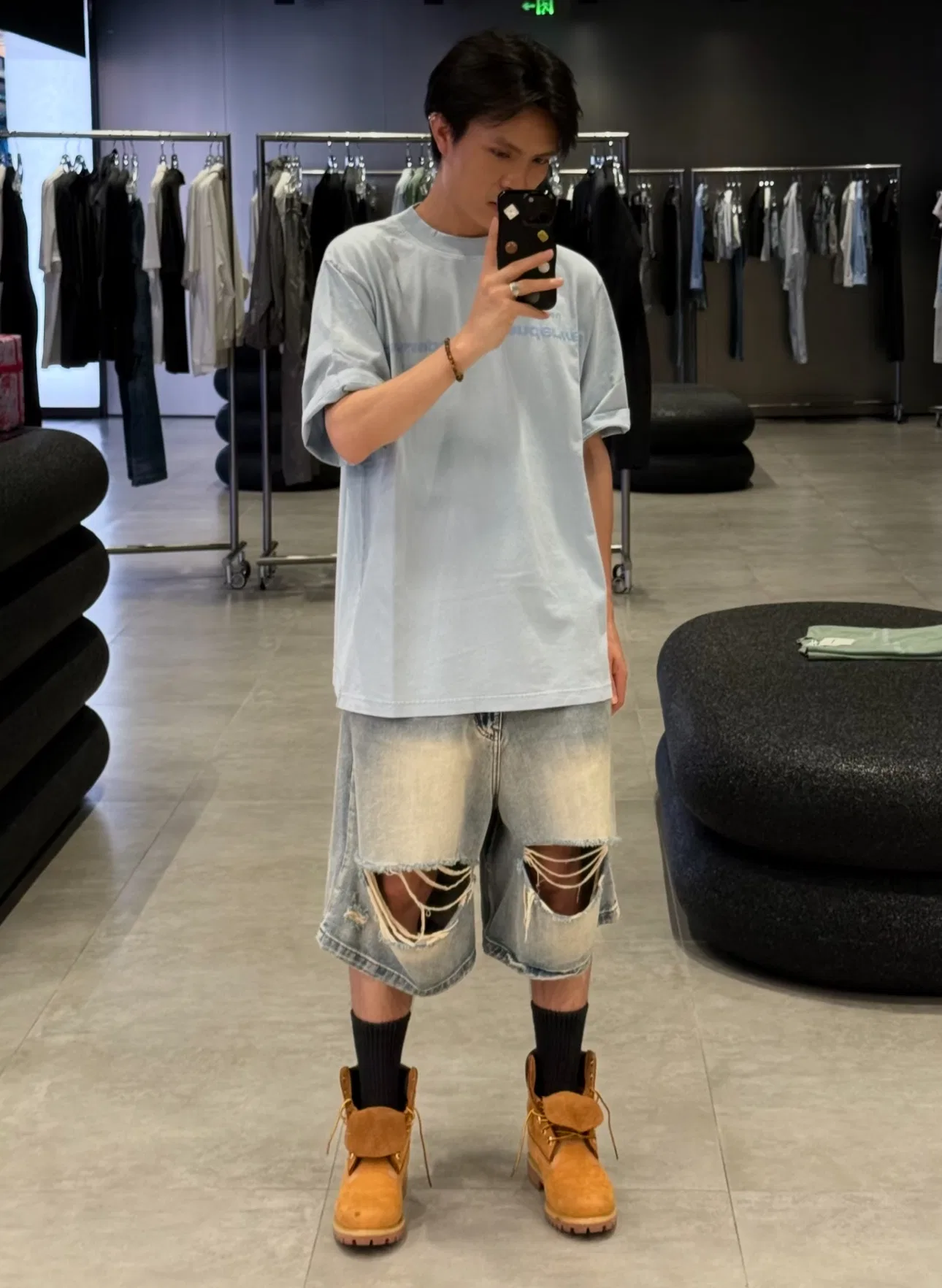 WANG 27FW GBQBWQF 003 반팔티셔츠 44