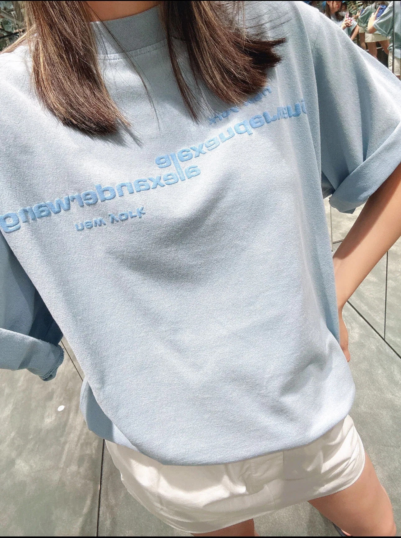 WANG 27FW GBQBWQF 003 반팔티셔츠 48
