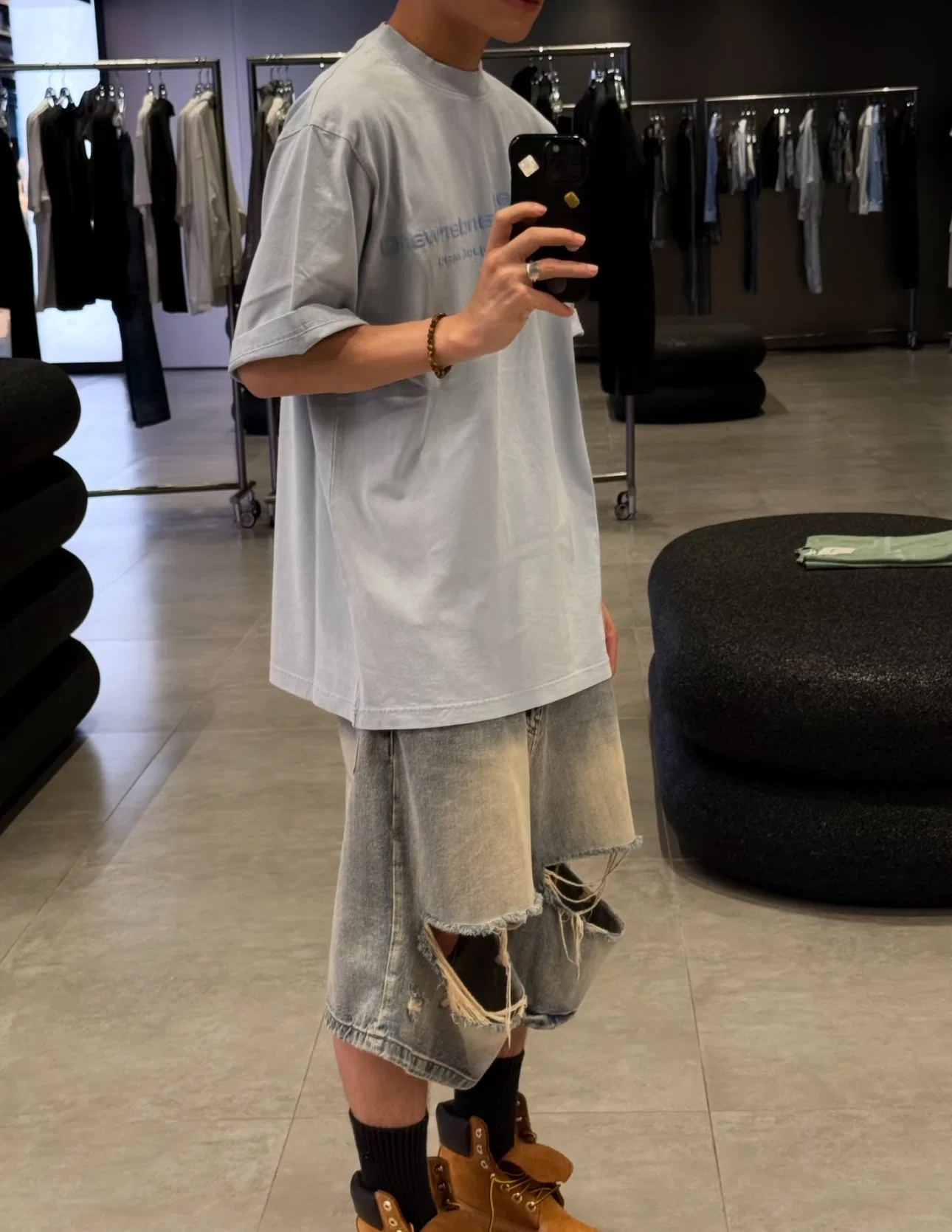WANG 27FW GBQBWQF 003 반팔티셔츠 60