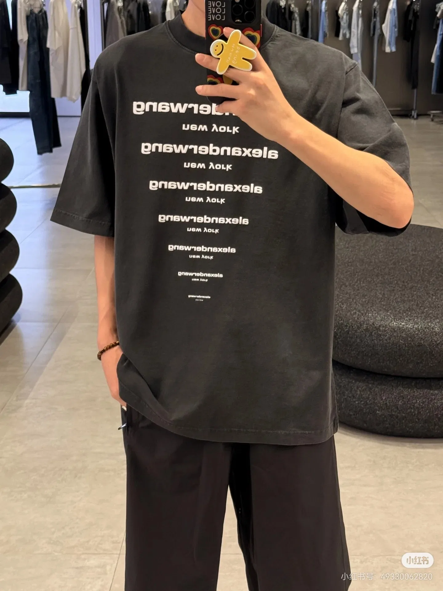 WANG 27FW IWONUTX 001 반팔티셔츠 9