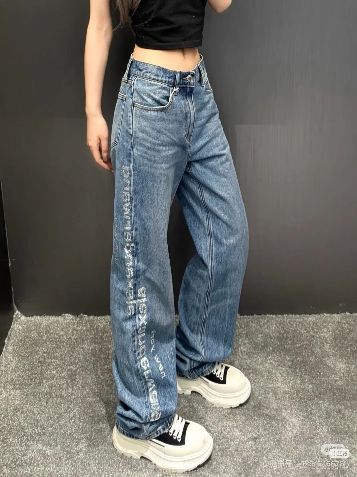 WANG 27FW IWONUTX 002 데님팬츠 8