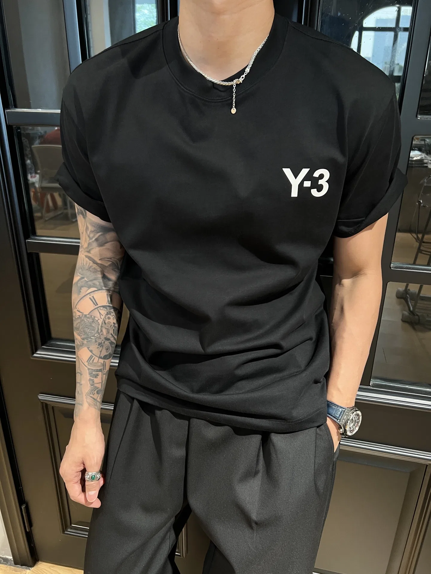 Y3 27FW FNWJMDZ 001 반팔티셔츠 9
